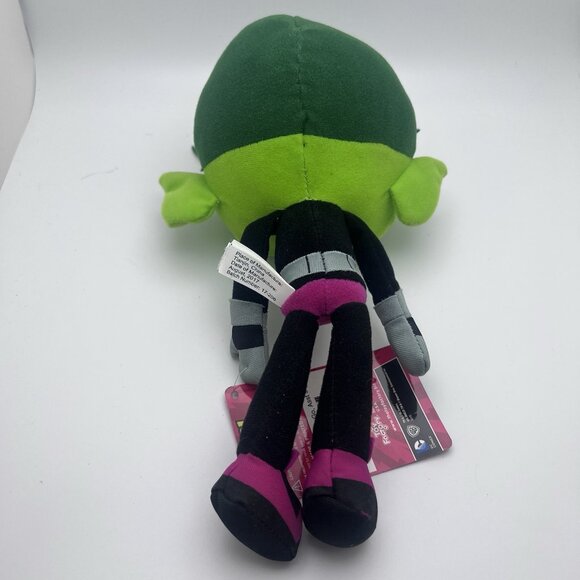 Lot 3 Toy Factory Teen Titans Go Plush Beast Boy, Robin, Cyborg Cartoon Network - Picture 3 of 14